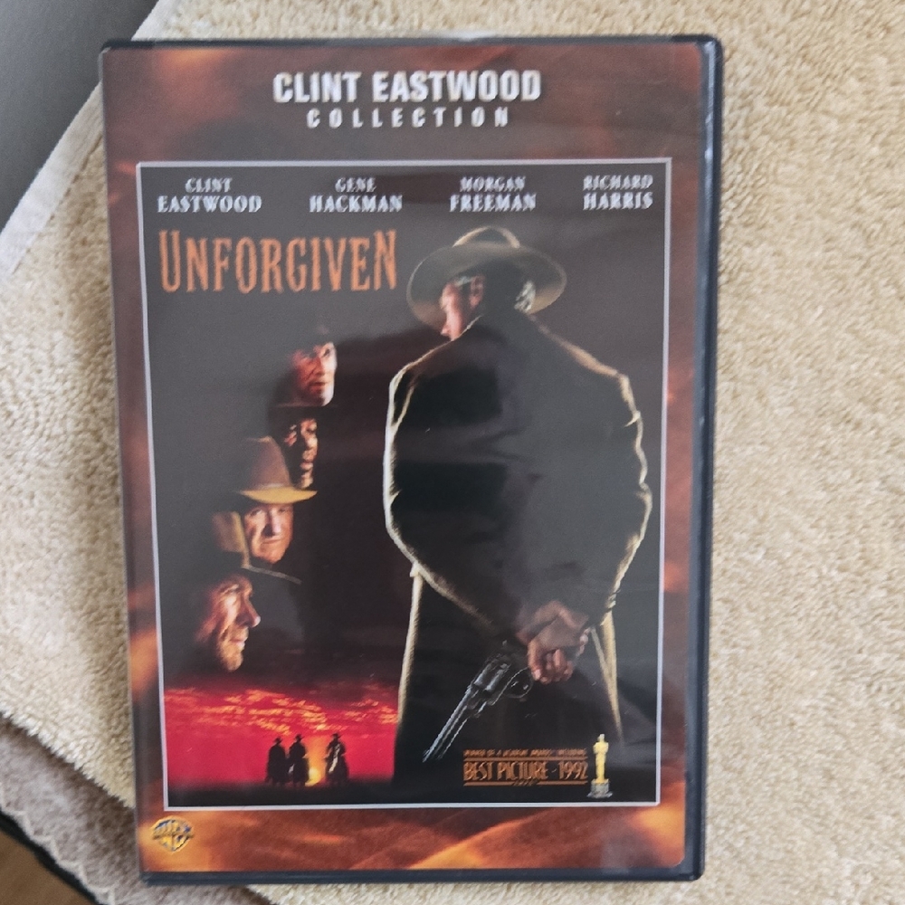 Warner Bros. Unforgiven DVD - Black and Brown